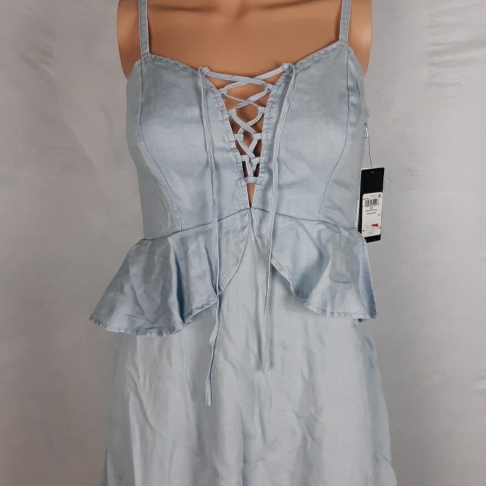 Guess Denim High Low Dress